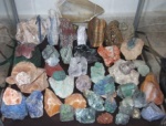 Collection of stones, raw